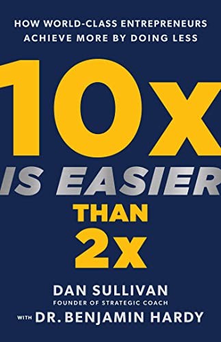 10x Is Easier Than 2x book cover